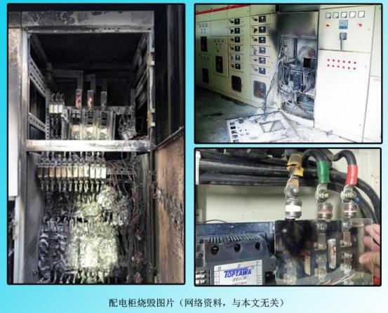 低壓配電柜著(zhù)火燒毀案例分析 圖片1
